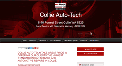 Desktop Screenshot of collieautotech.com.au